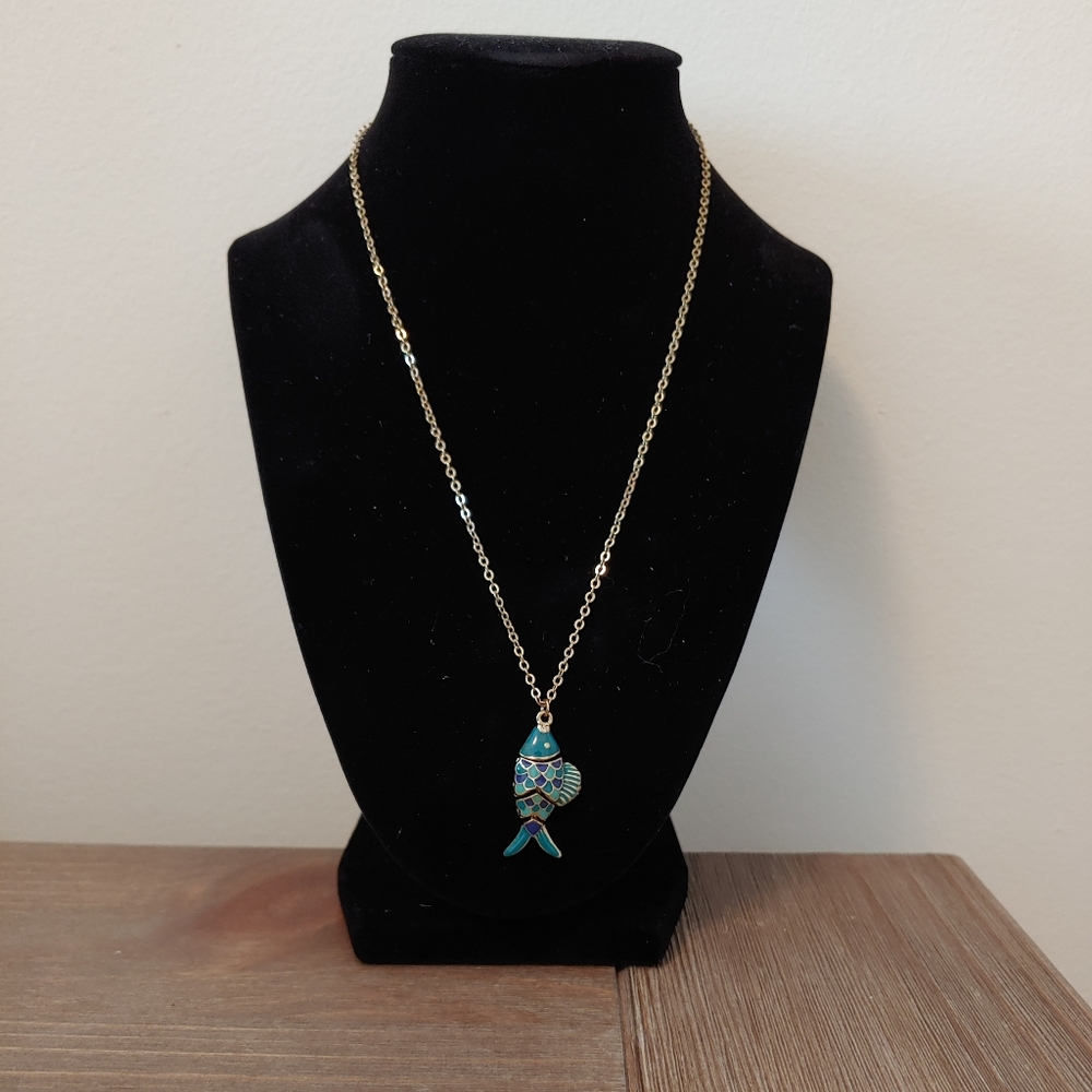 Segmented Fish Necklace